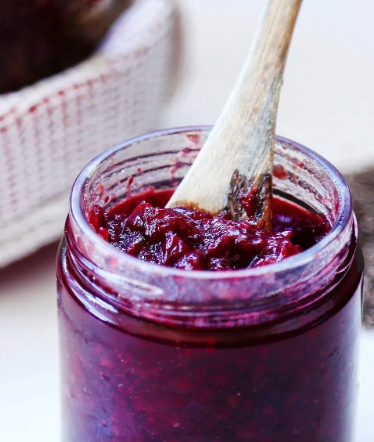Nasrin's Persian Beet Jam (Moraba-ye Labu)